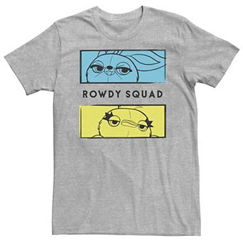 Big & Tall Disney / Pixar Toy Story 4 Ducky & Bunny Rowdy Squad Panels Tee