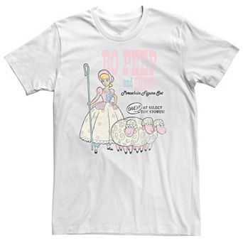 Big & Tall Disney / Pixar Toy Story 4 Bo Peep and Sheep Advertisement Tee