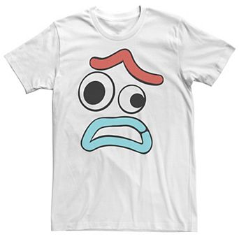 Big & Tall Disney / Pixar Toy Story 4 Forky Large Upset Face Tee