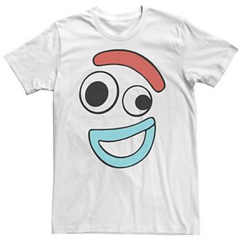Big & Tall Disney / Pixar Toy Story 4 Forky Large Happy Face Tee