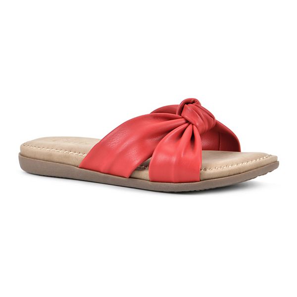 Cliffs by White Mountain Favorite Women's Slide Sandals