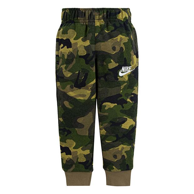 Nike Little Kids' Camo Pants.