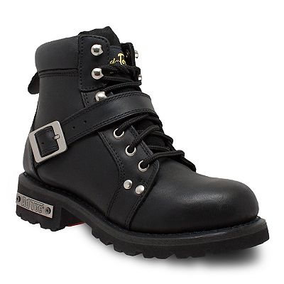 Ride Tecs 8143 Women s Leather Moto Boots
