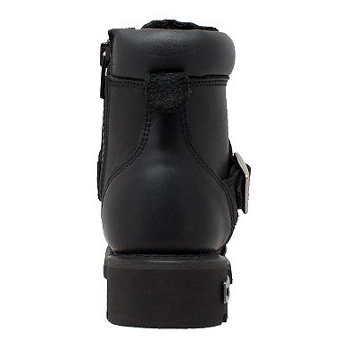 Ride Tecs 8143 Women's Leather Moto Boots