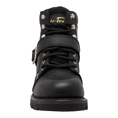 Ride Tecs 8143 Women's Leather Moto Boots