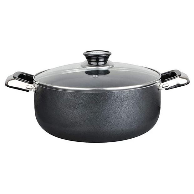 Alpine Cuisine Stainless Steel Dutch Oven with Lid 5 Quart & Easy Cool