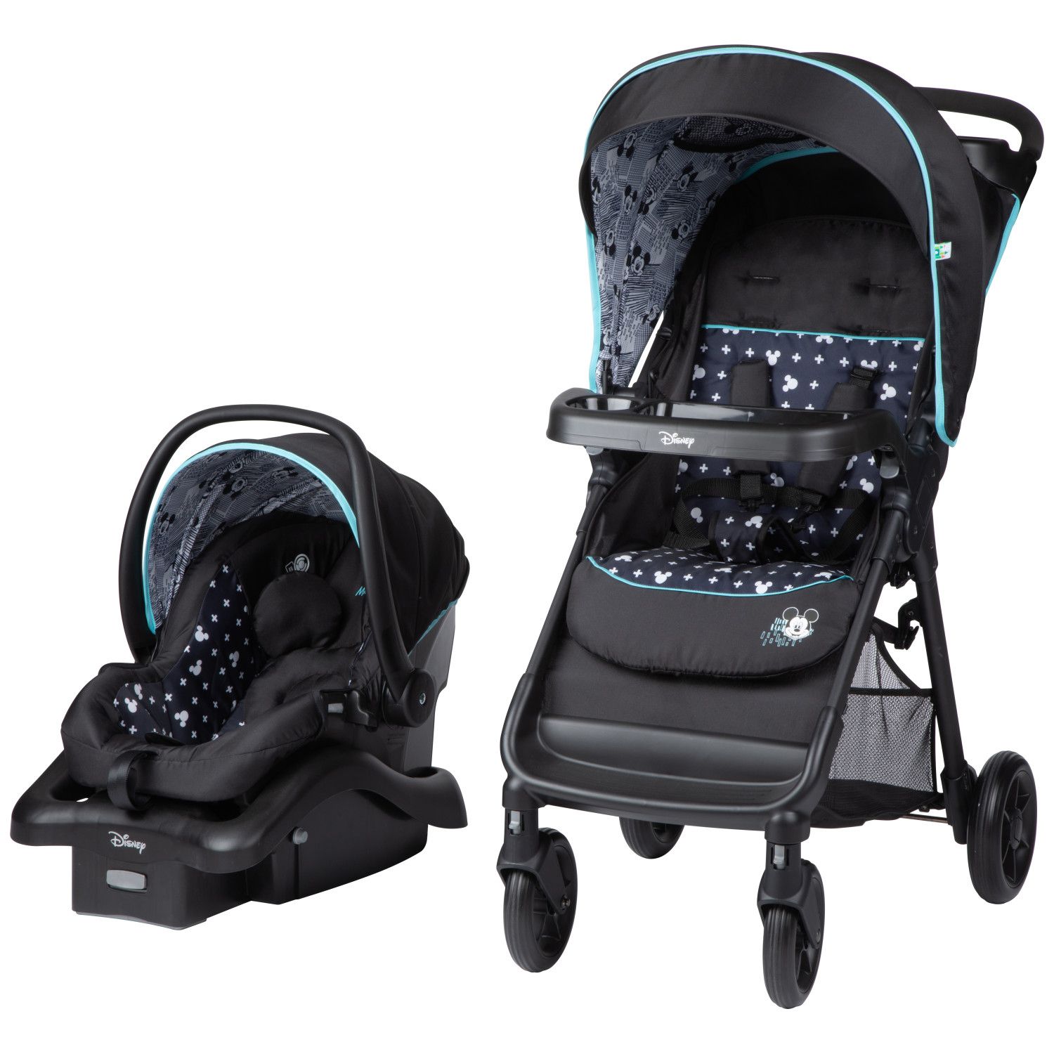 Disney Baby Mickey Mouse Smooth Ride Travel System - Mickey Make Your Mark