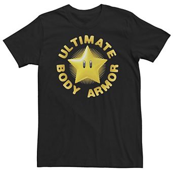 Big & Tall Super Mario Bros. Ultimate Body Armor Star Tee