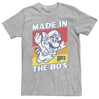 Big & Tall Nintendo Super Mario 3 Made In The 80's Tee