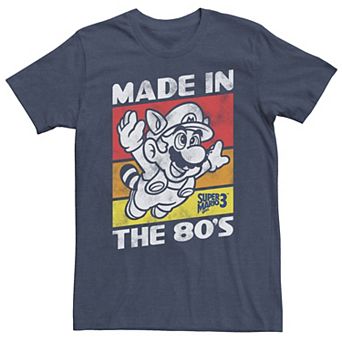 Big & Tall Nintendo Super Mario 3 Made In The 80's Tee