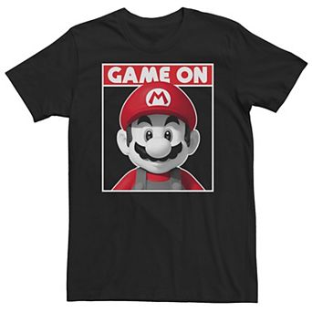 Big & Tall Nintendo Super Mario Game On Box Portrait Tee