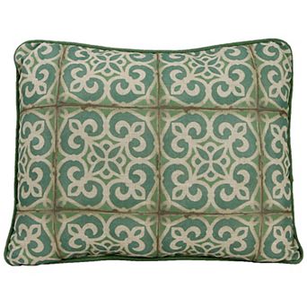 Jordan Manufacturing Mosaic Indoor Outdoor Throw Pillow