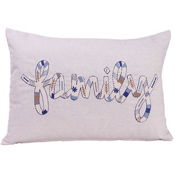 Jordan Manufacturing Family Indoor Outdoor Throw Pillow