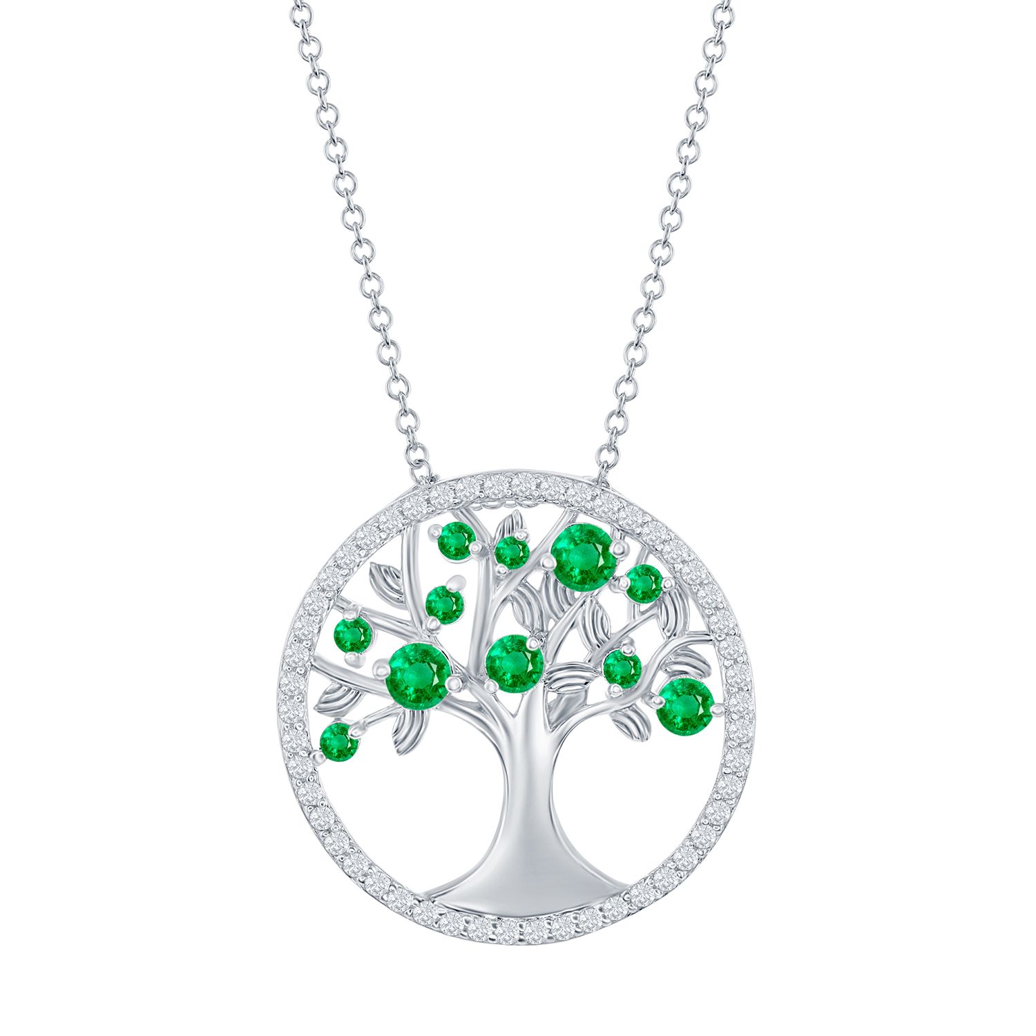 Kohl's family clearance tree necklace