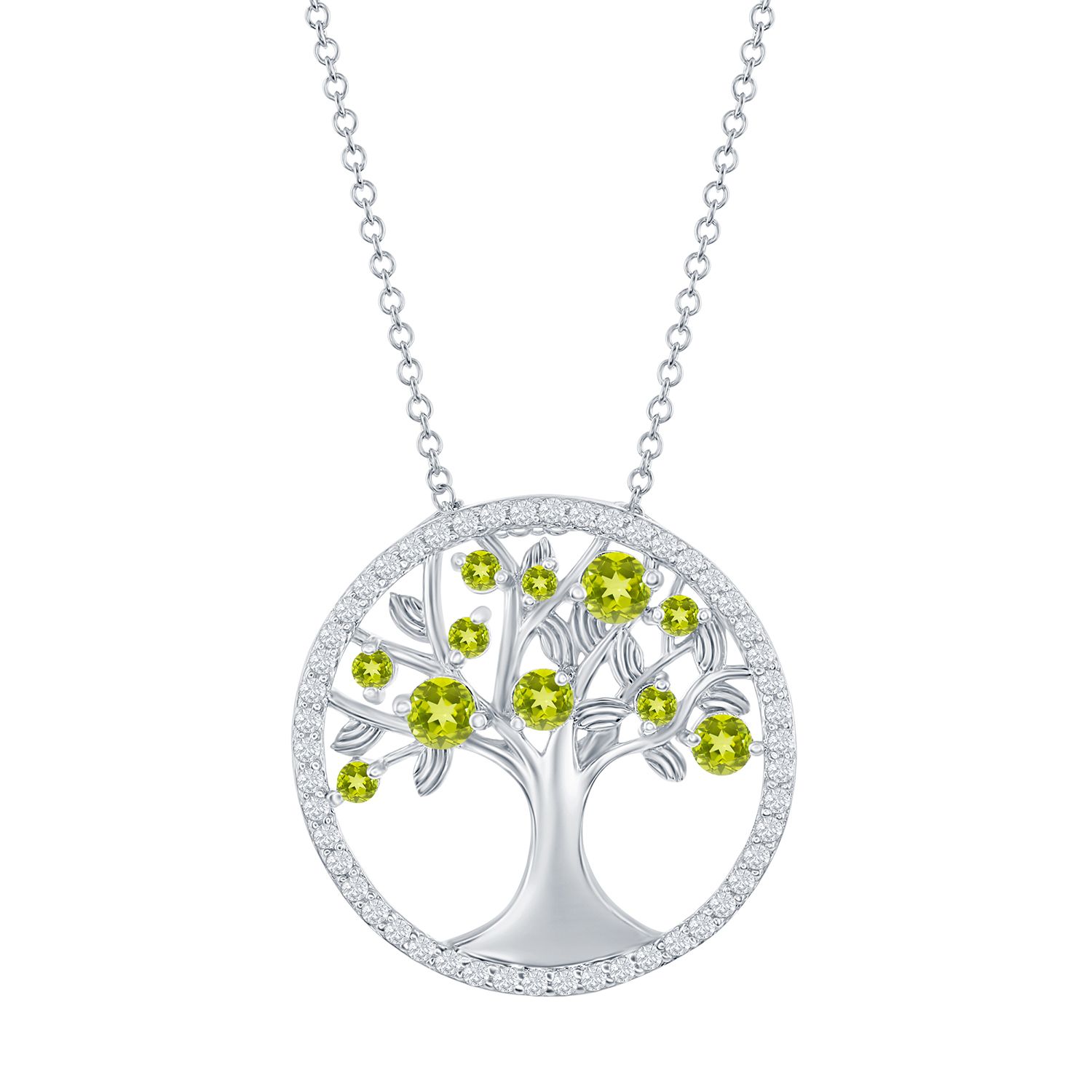 Kohl's family clearance tree necklace