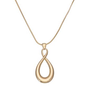 Napier Infinity Pendant Necklace