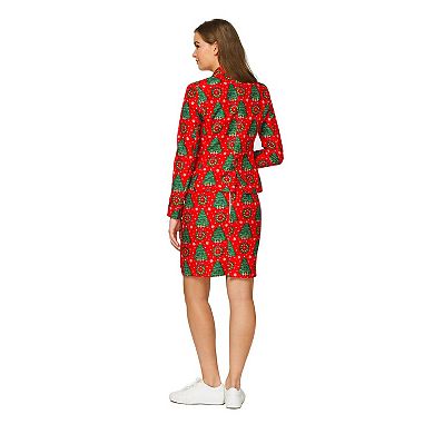 Women's Suitmeister Christmas Trees Suit