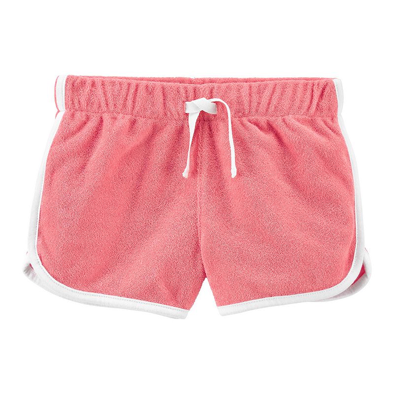 Toddler Girl Carters Pull-On Terry Shorts, Toddler Girls, Size: 5T, Pink