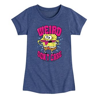 Girls 7-16 SpongeBob SquarePants Weir'd Graphic Tee