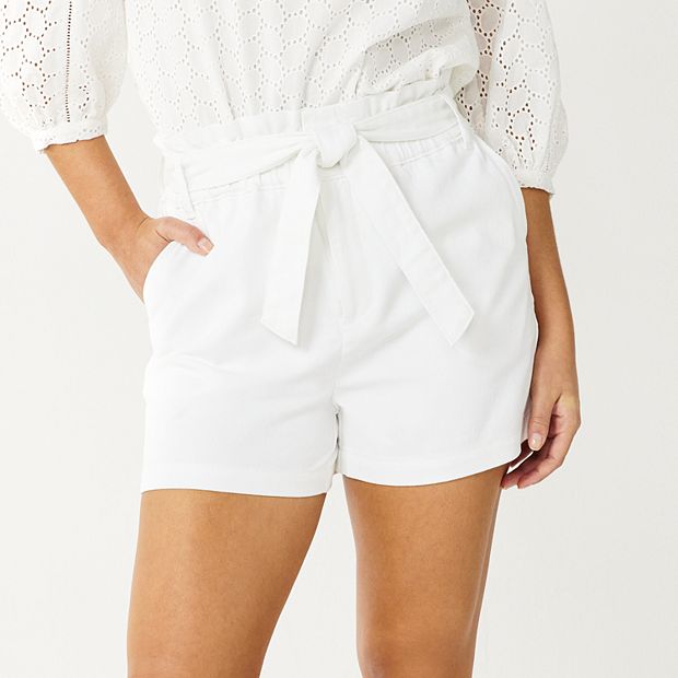 Paper bag best sale shorts kohls