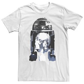 Big & Tall Star Wars R2D2 Holo Projector Tee