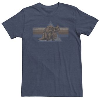 Big & Tall Star Wars Bantha Retro Vintage Striped Tee