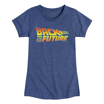 Girls 7-16 Back to the Future Tee