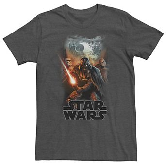 Big & Tall Star Wars Darth Vader Seek And Destroy Tee