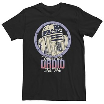 Big & Tall Star Wars R2-D2 Droid For Me Valentine's Tee