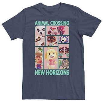 Big & Tall Animal Crossing New Horizons Group Box Up Tee