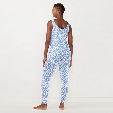 Women's LC Lauren Conrad Pajama Tank & Cuffed Pajama Pants Sleep Set