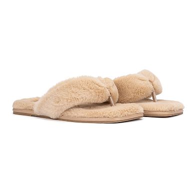 Torgeis Rosa Women's Faux-Fur Slippers