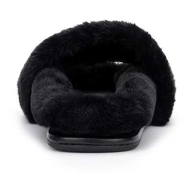 Torgeis Claudia Women's Faux-Fur Slide Sandals