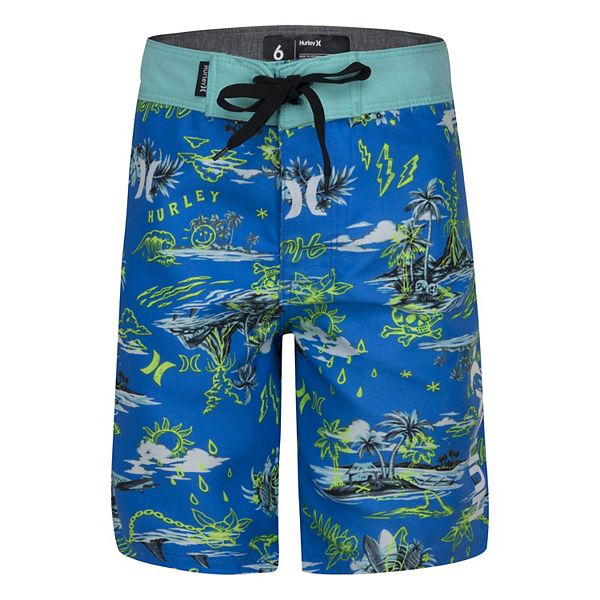 Boys 4 7 Hurley Doodle Island Boardshorts
