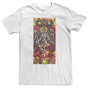 Big & Tall Star Trek Discovery Stained Glass Portrait Tee