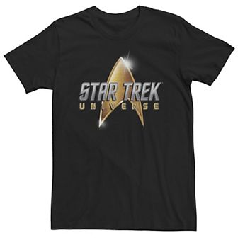 Big & Tall Star Trek Universe Large Chest Logo Tee