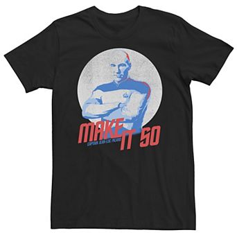 Big & Tall Star Trek The Next Generation Make It So Tee