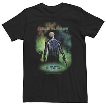 Big & Tall Star Trek Nemesis Movie Poster Tee