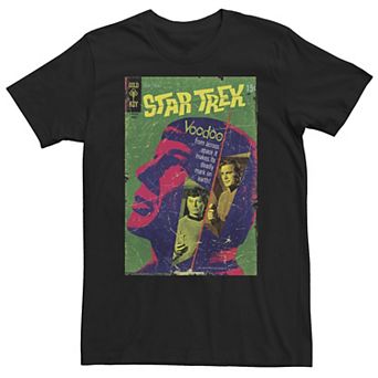 Big & Tall Star Trek Original Series Voodoo Vintage Comic Tee