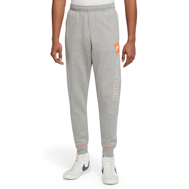 Nike just do it joggers grey online