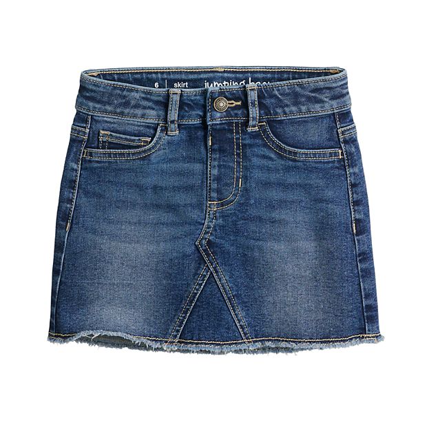 Kohls blue jean outlet skirt