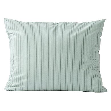 Lands' End 200 Percale Printed Duvet Cover or Euro Sham