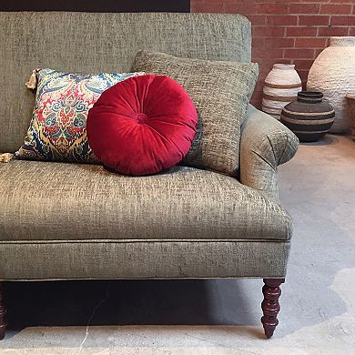 Levtex Home Birch Hill Velvet Medallion Decorative Pillow