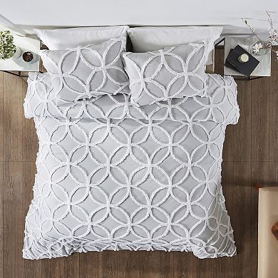 Better Trends Tufted Ring Comforter Set with Shams