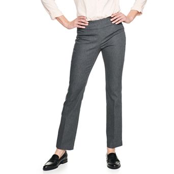 Petite Croft & Barrow® Effortless Stretch Pull-On Bootcut Pants