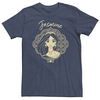 Big & Tall Disney Aladdin Live Action Jasmine Framed Portrait Tee