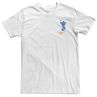 Big & Tall Disney Aladdin Live Action Genie'S Lamp Pocket Logo Tee