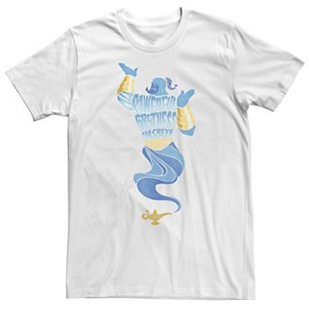 Big & Tall Disney Aladdin Live Action Powerful Genie Tee