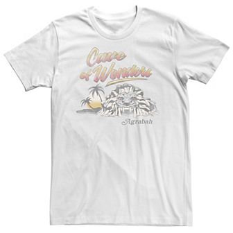 Big & Tall Disney Aladdin Live Action Cave Of Wonders Landscape Tee