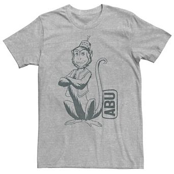 Big & Tall Disney Aladdin Live Action Abu Smirking Pose Portrait Tee